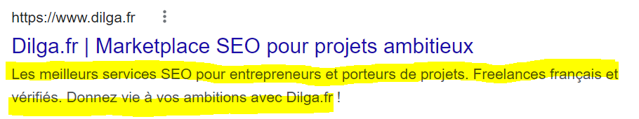 Checklist SEO : 14 Conseils pour un bon référencement 10 Balise méta description