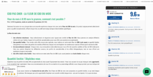 Étude de Cas SEO : CBD.fr - Cultiver la Visibilité dans le Marché Florissant du CBD 5 CBD Produit detail