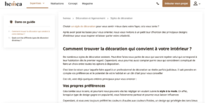L'Étude de Cas SEO de Hémea dans le Secteur de l'Architecture et de la Rénovation 4 Hemea Guide 1
