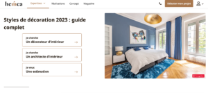 L'Étude de Cas SEO de Hémea dans le Secteur de l'Architecture et de la Rénovation 8 Hemea Guide deco