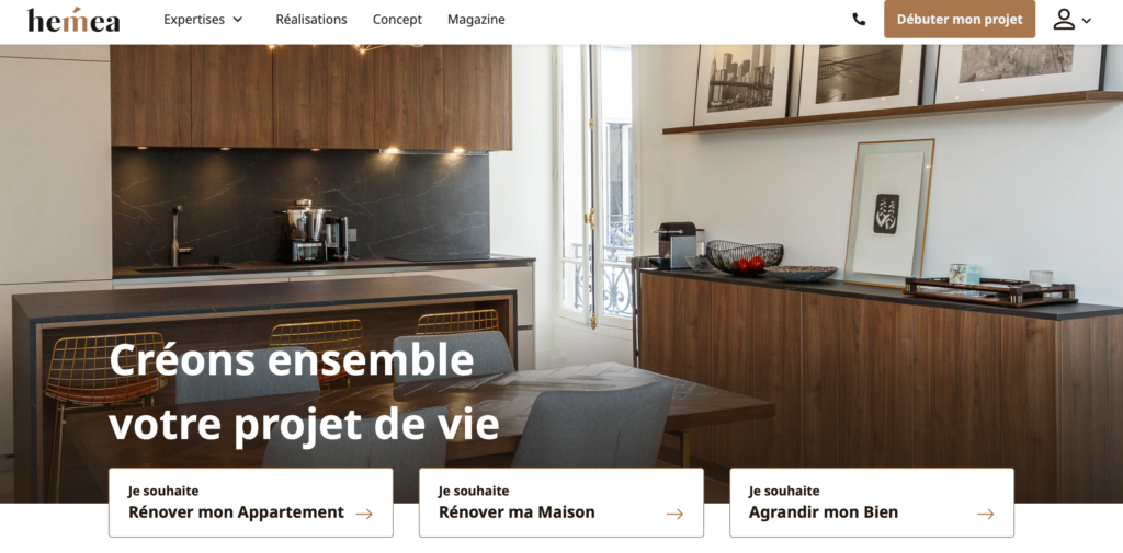 Etudes de cas SEO 5 Hemea Home